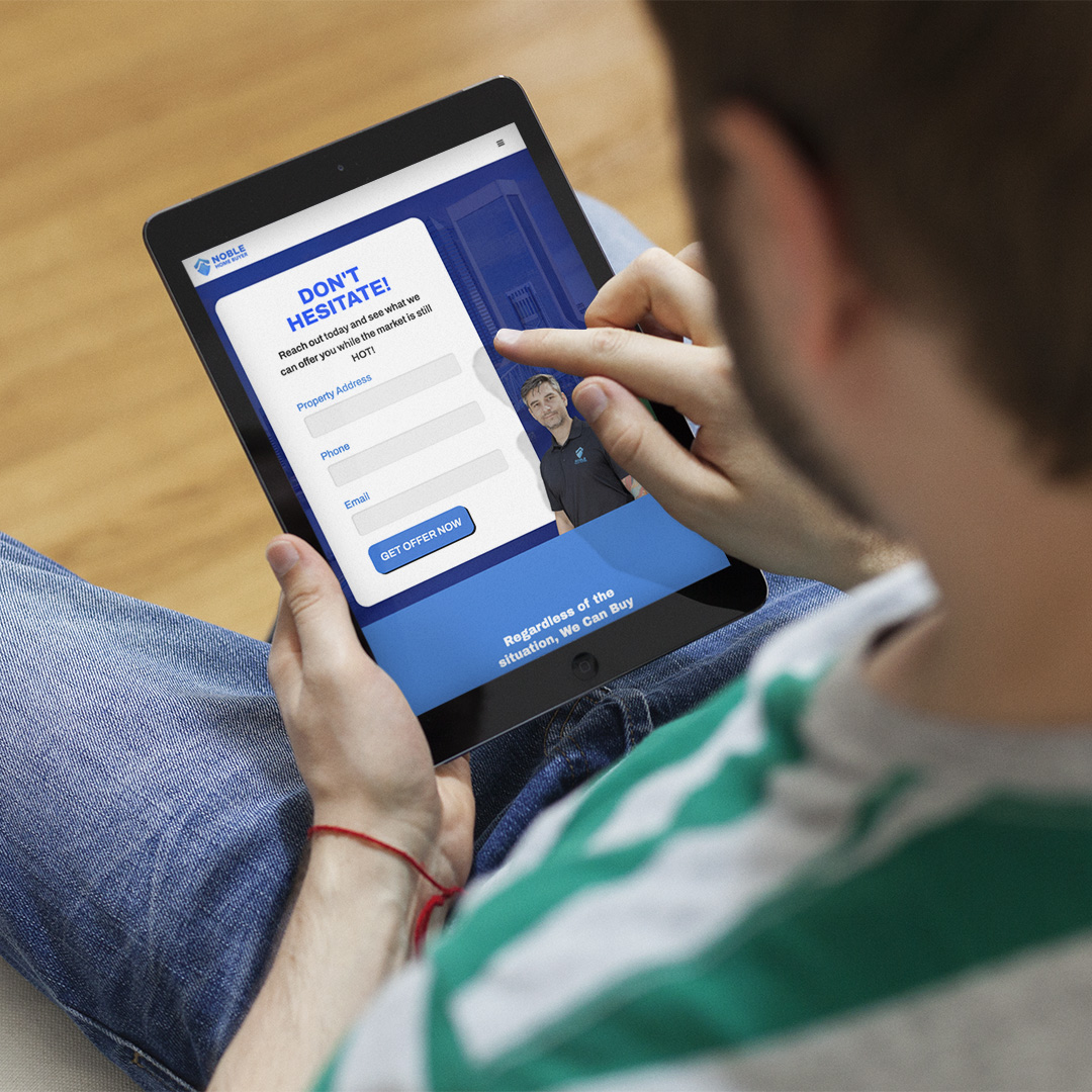 Seller fills out our cash offer form